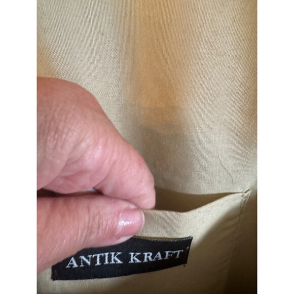 NWT Antik Kraft Boho Embroidered Fringe Crossbody Bag Coin Accents Chain Santa F - Picture 15 of 16